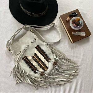 Native Inspired Leather Bag